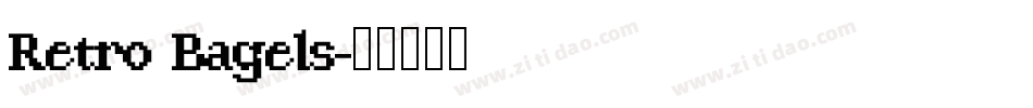 Retro Bagels字体转换